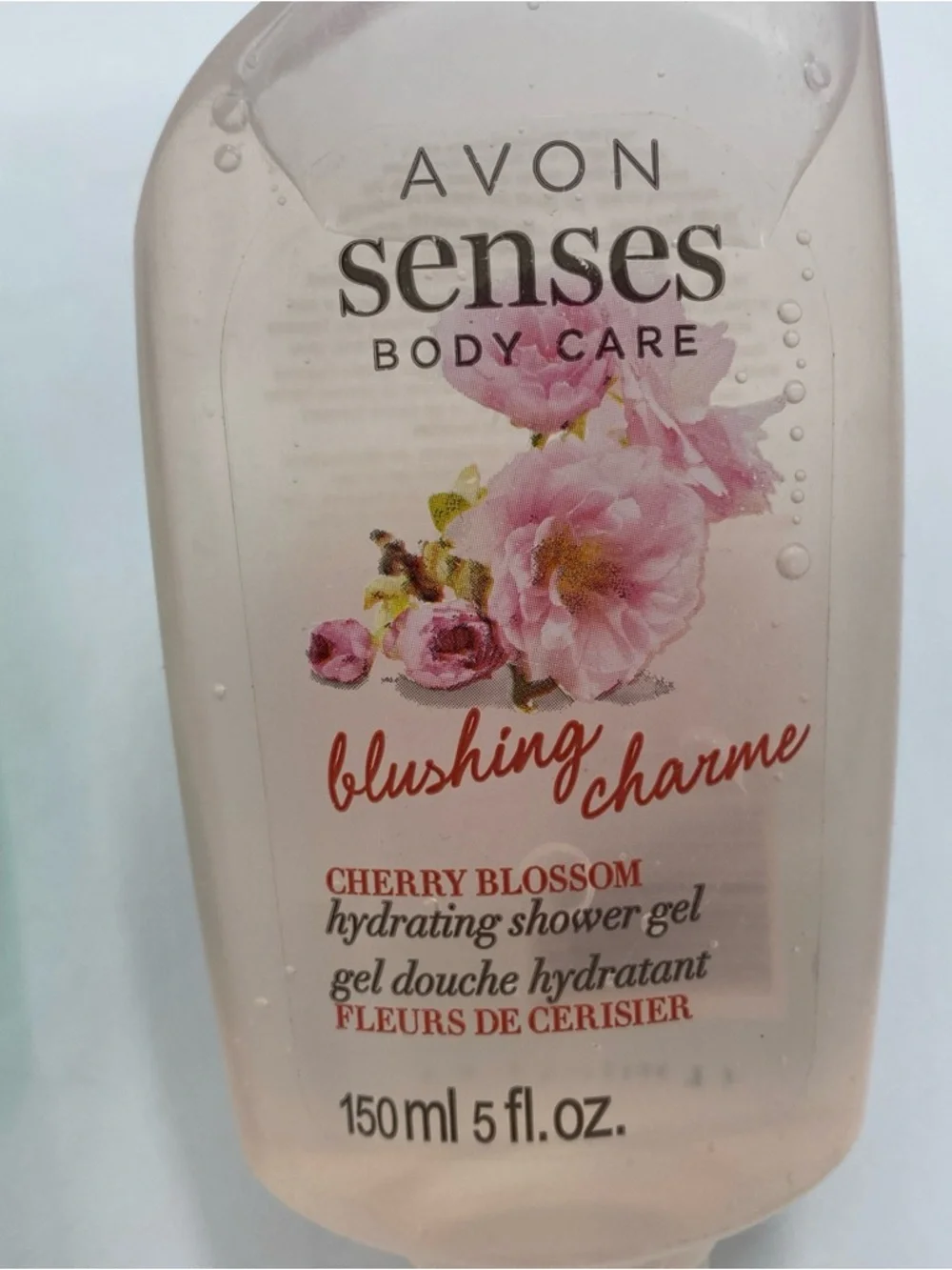 AVON Black Suede Hair Body Wash Senses Body Care Cherry Blossom Cucumber Melon